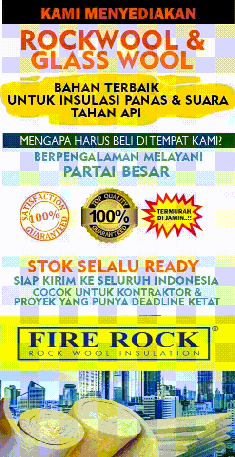 Distributor Rockwool Dan Glasswool Indonesia - Cahaya Gypro